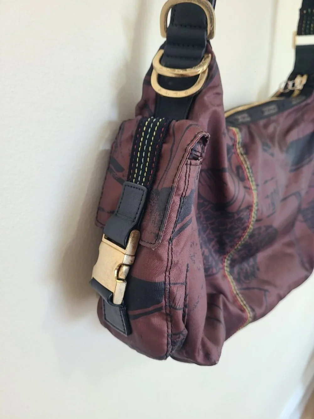 Y2K Gwen Stefani L.A.M.B. for LeSportsac Crossbody Bag Brown